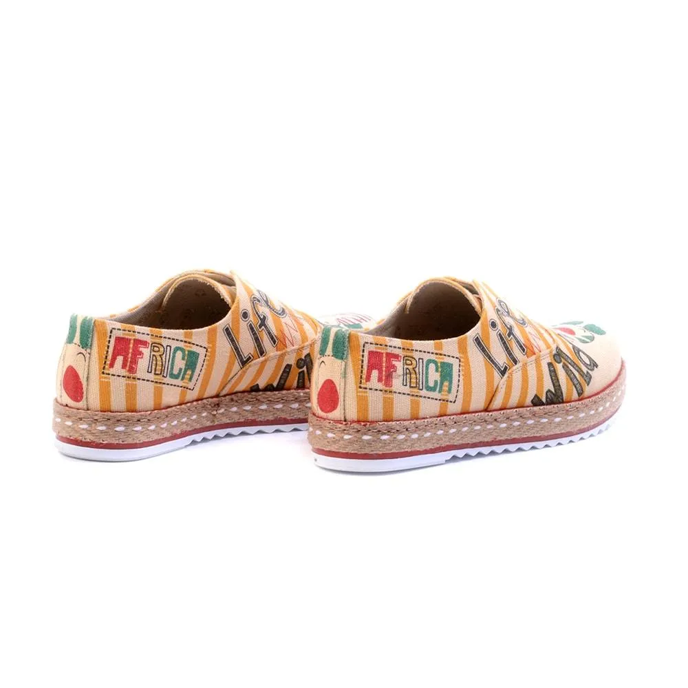 Africa Life Wild Sneaker Shoes YAR101