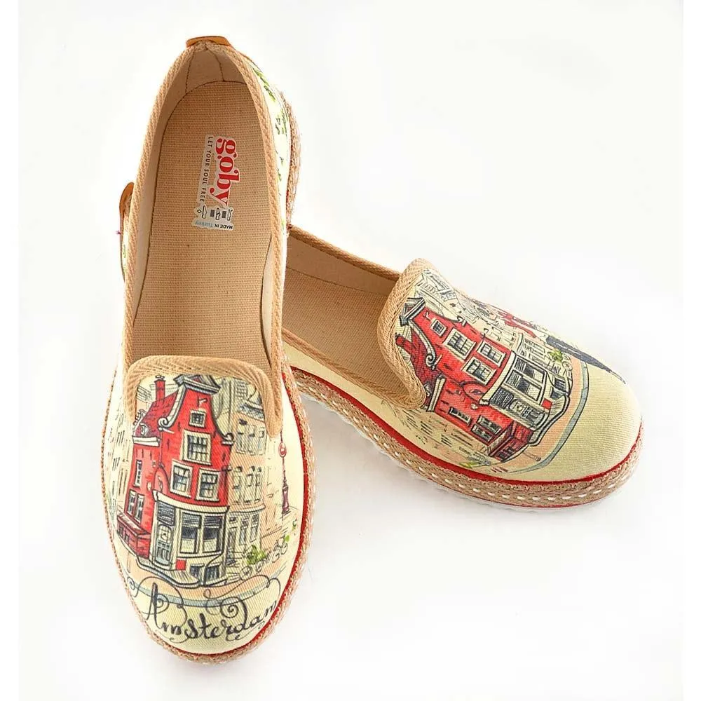 Amsterdam Slip on Sneakers Shoes HVD1465