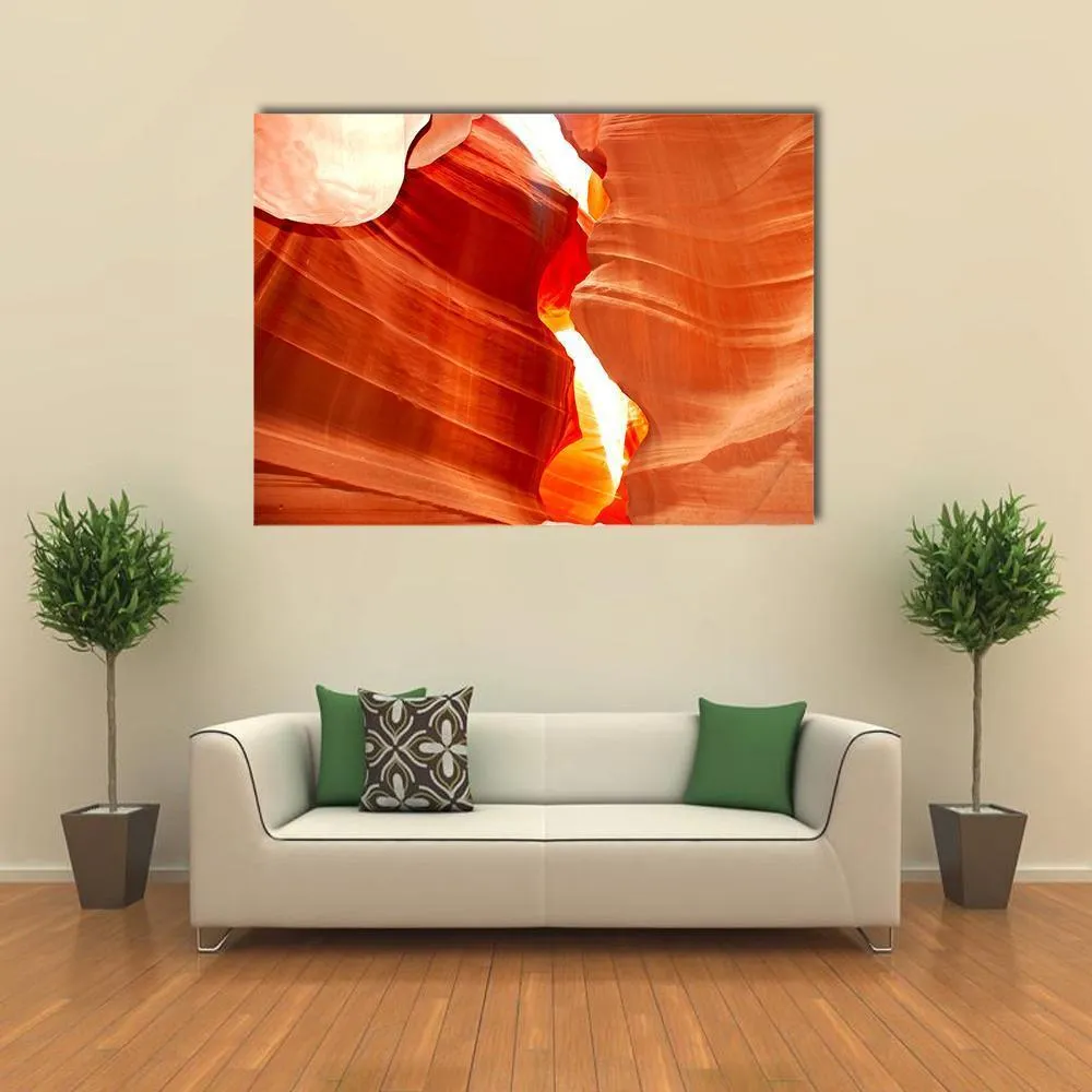 Antelop Canyon In Arizona Canvas Wall Art
