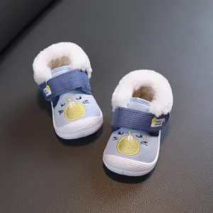 Baby Girl Winter Shoes Feline Footsteps