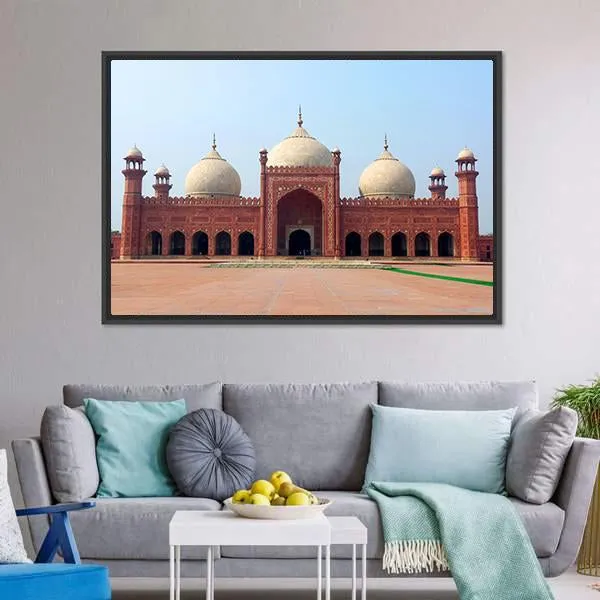 Badshahi Mosque Canvas Wall Art