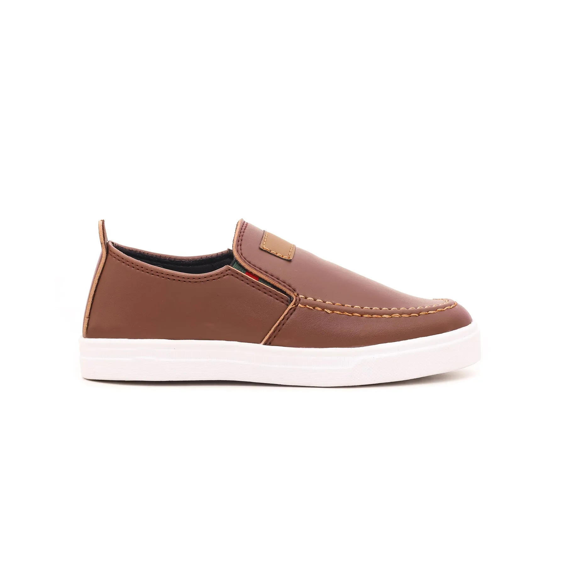 Boys Brown Casual Canvas KD2178