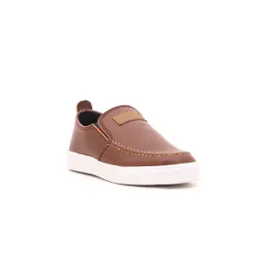 Boys Brown Casual Canvas KD2178