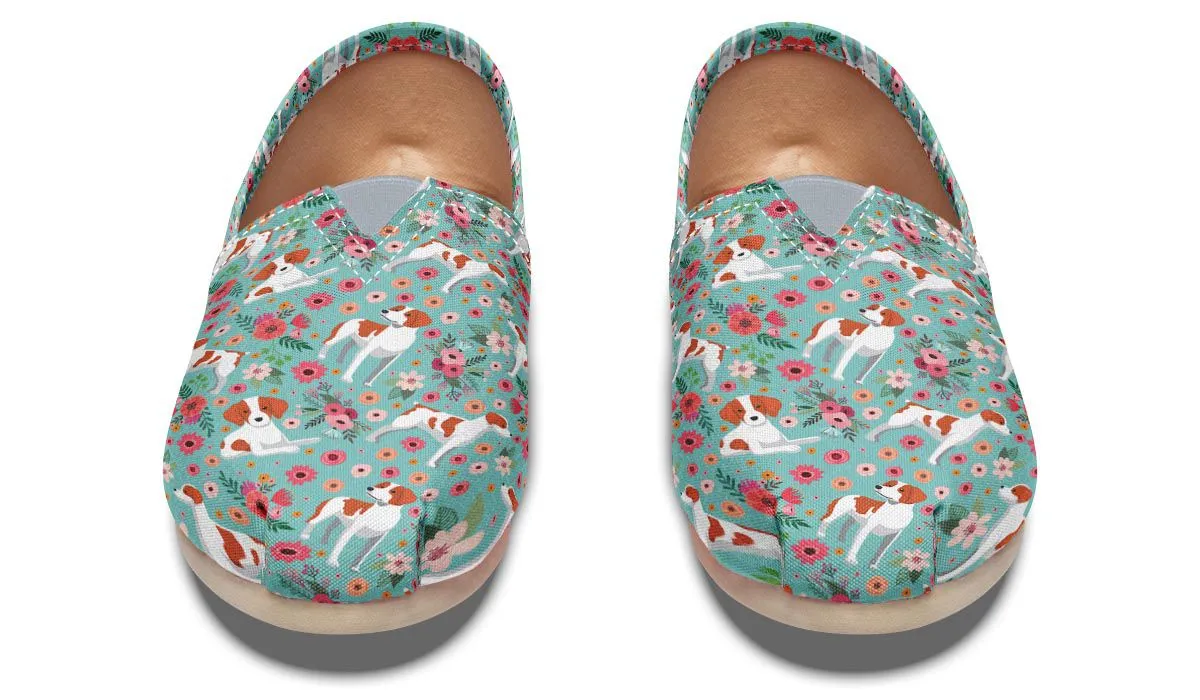 Brittany Flower Casual Shoes
