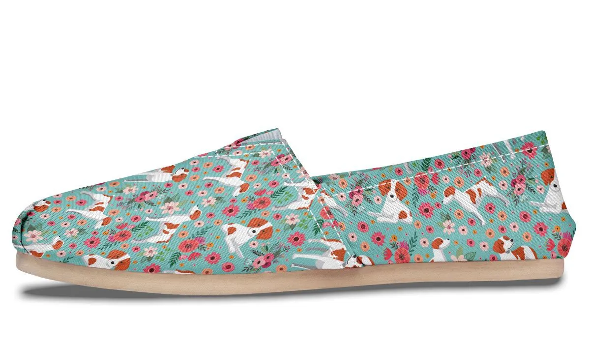 Brittany Flower Casual Shoes