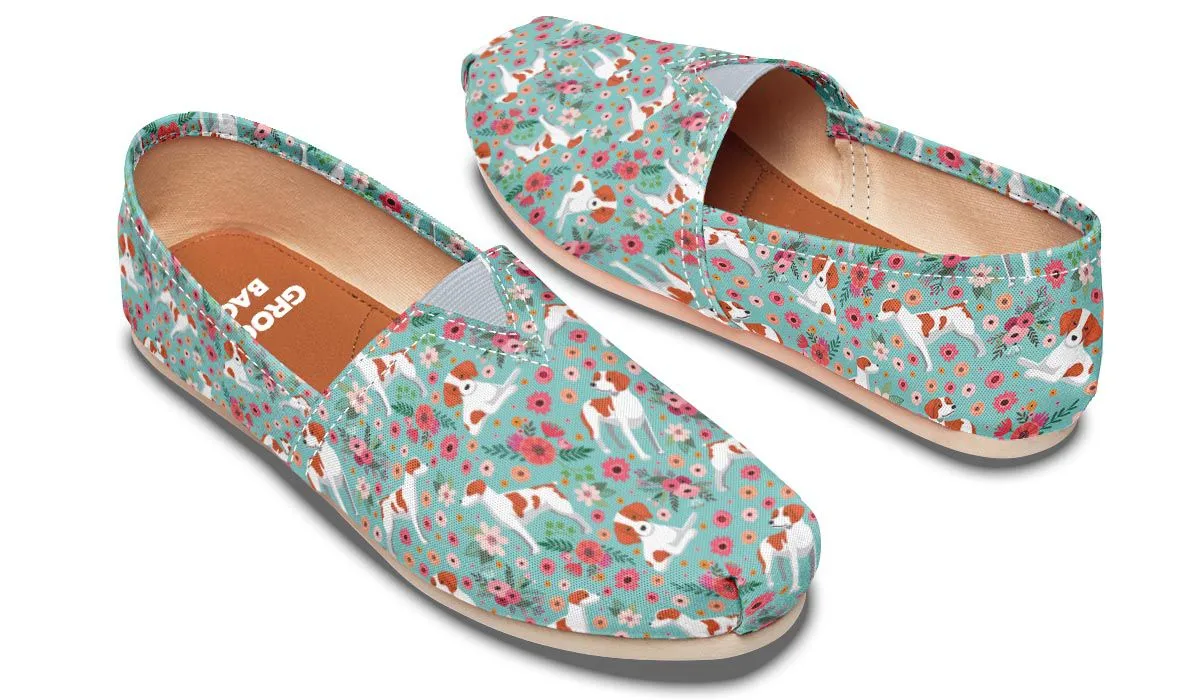 Brittany Flower Casual Shoes