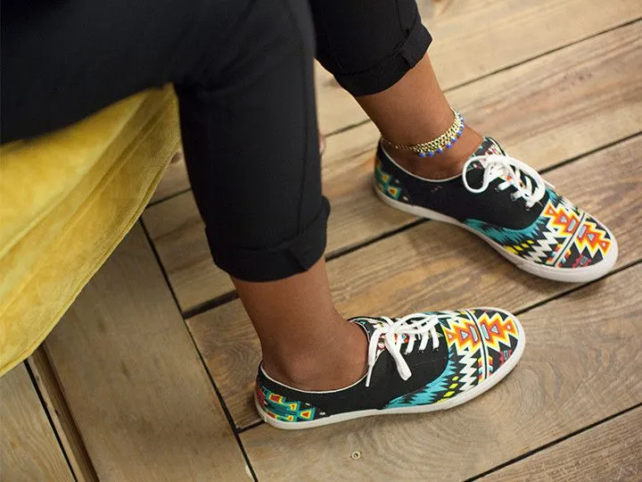 Bucketfeet 'Archer' Lace Up Tennis Shoes 5 NWT! $68