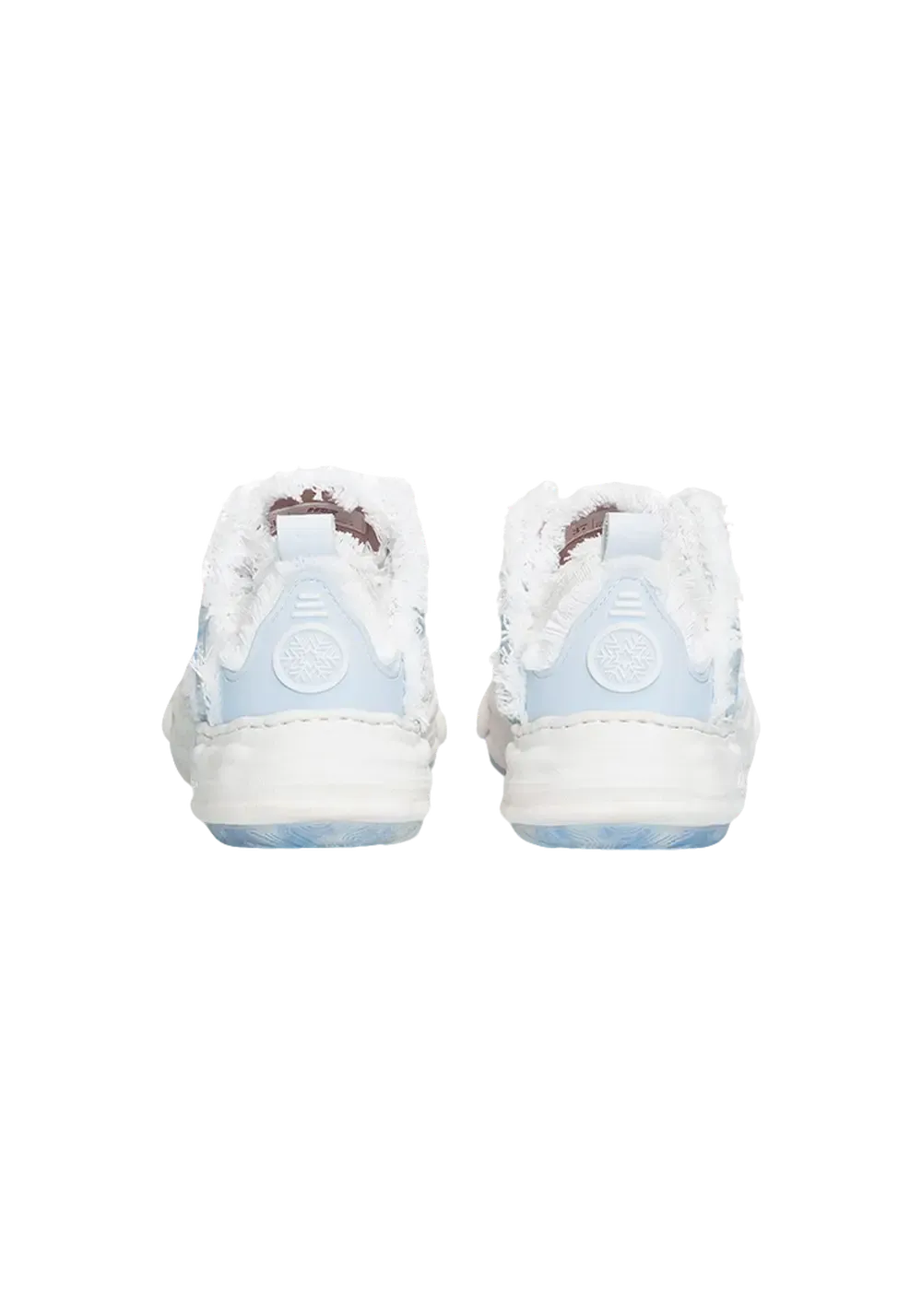 Canvas Cream Shoes Blue
