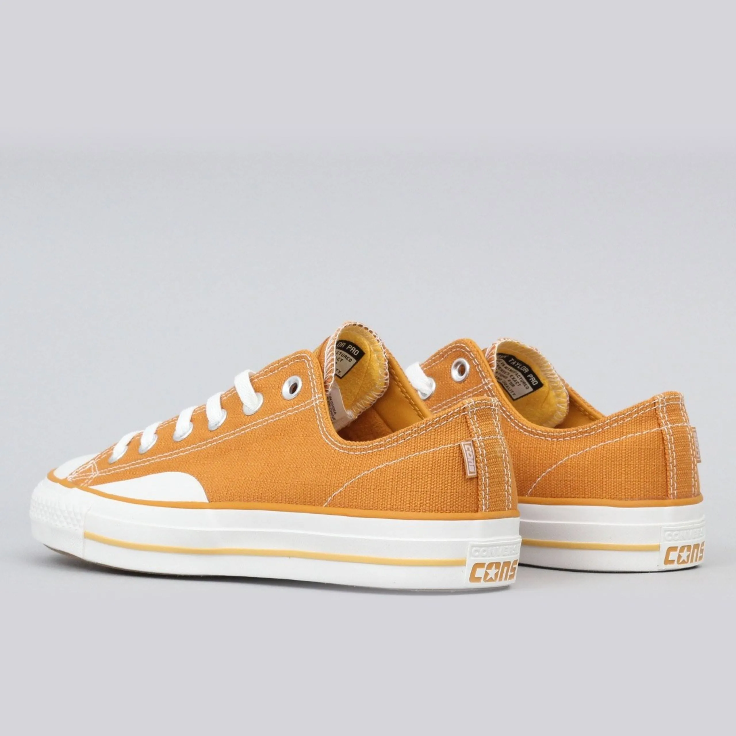 Converse CTAS Pro OX Shoes Turmeric Gold / Vintage White / Gum