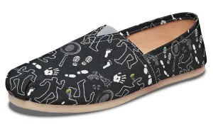 Crime Scene Pattern Casual Shoes
