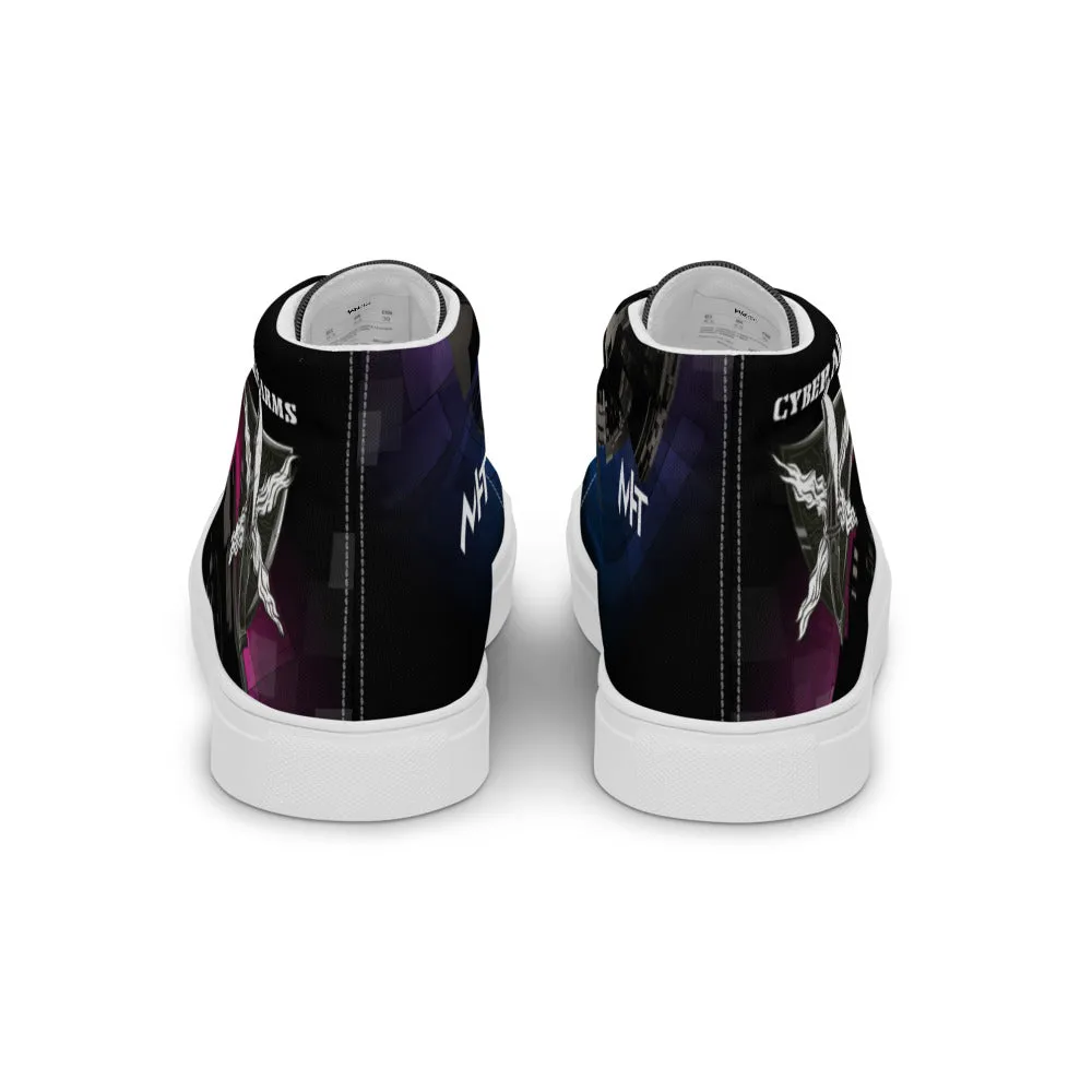CyberArms - Men’s high top canvas shoes