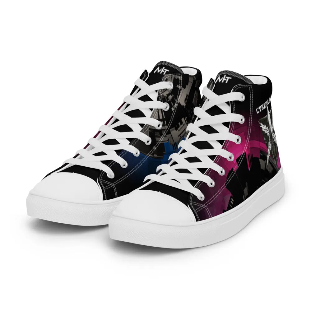 CyberArms - Men’s high top canvas shoes