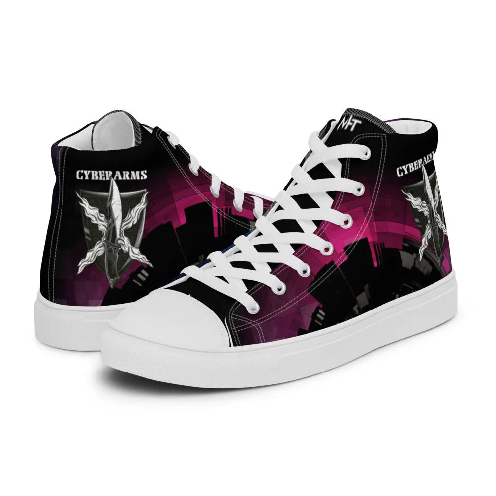 CyberArms - Men’s high top canvas shoes