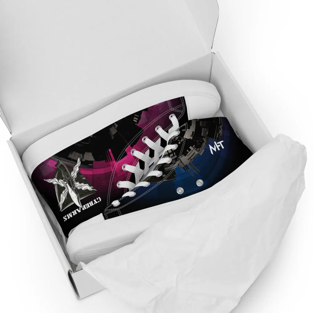 CyberArms - Men’s high top canvas shoes