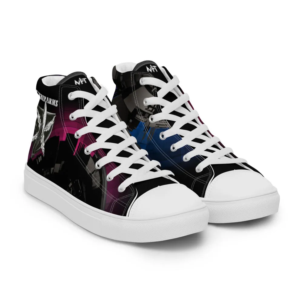 CyberArms - Men’s high top canvas shoes