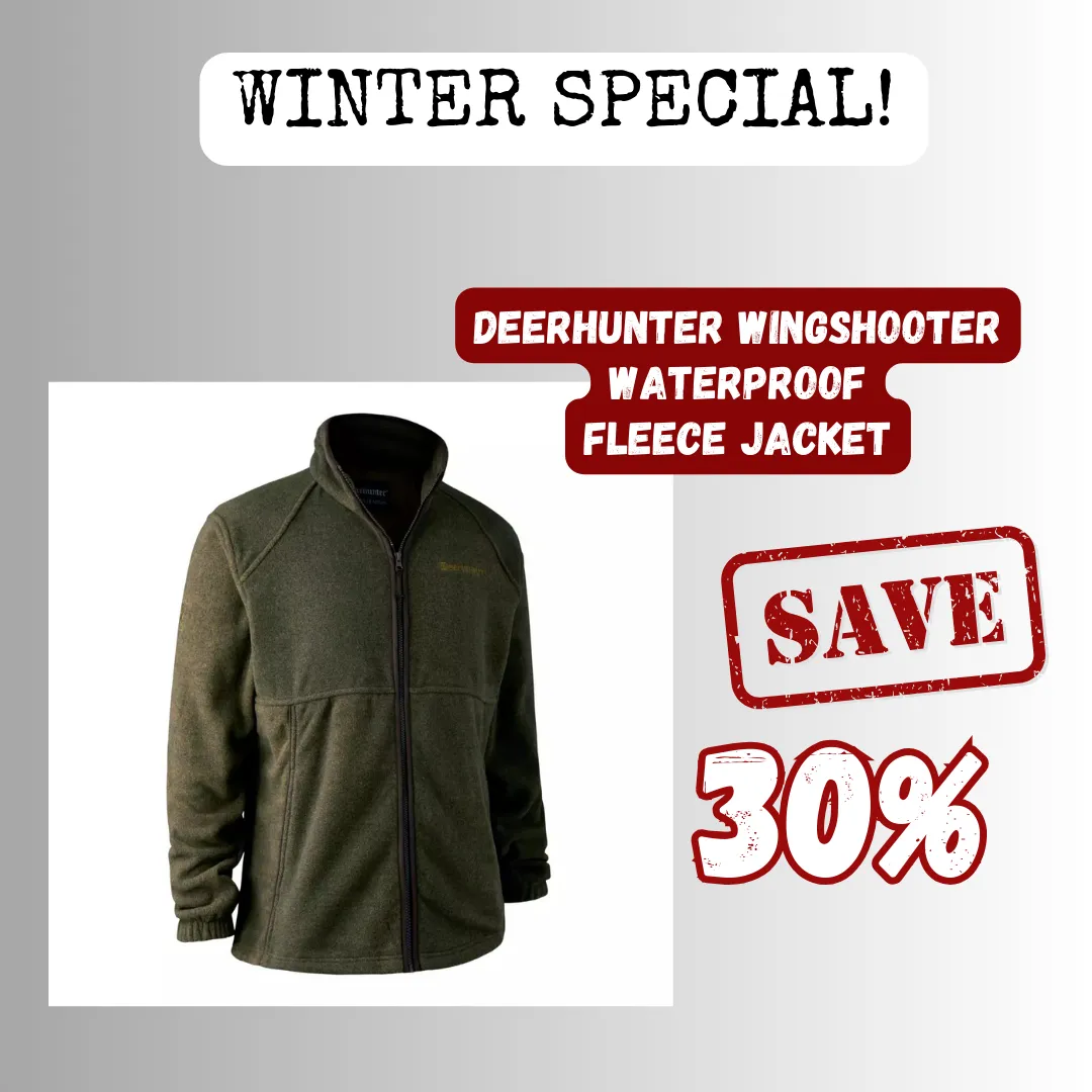Deerhunter Wingshooter Fleece Jacket with Waterproof Membrane