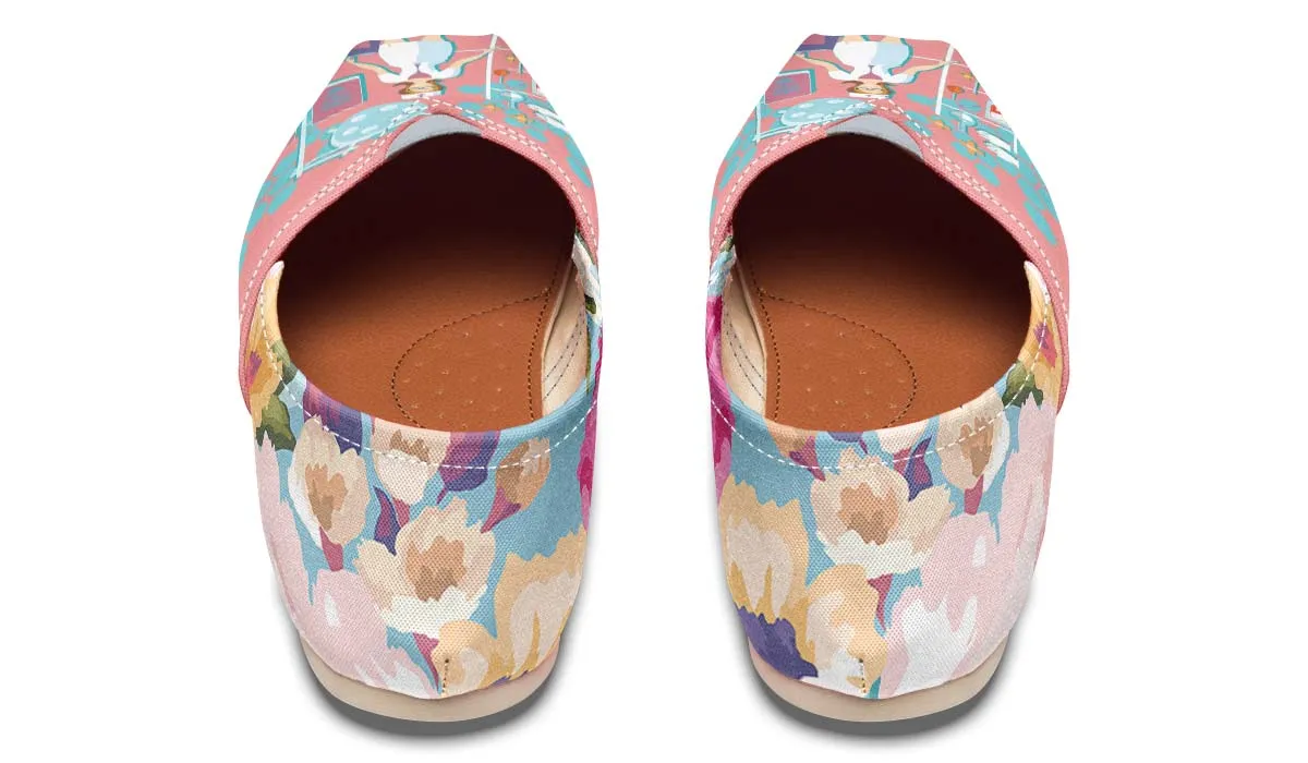 Floral Nurse Casual Shoes