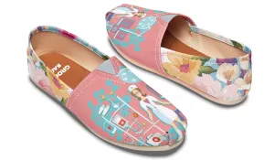 Floral Nurse Casual Shoes