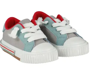 Grey Multi Harbour Canvas Shoes