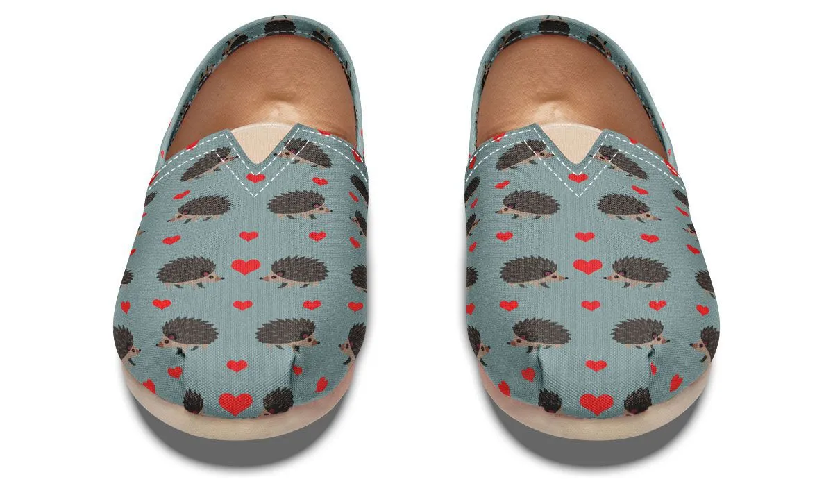 Hedgehog Pattern Casual Shoes