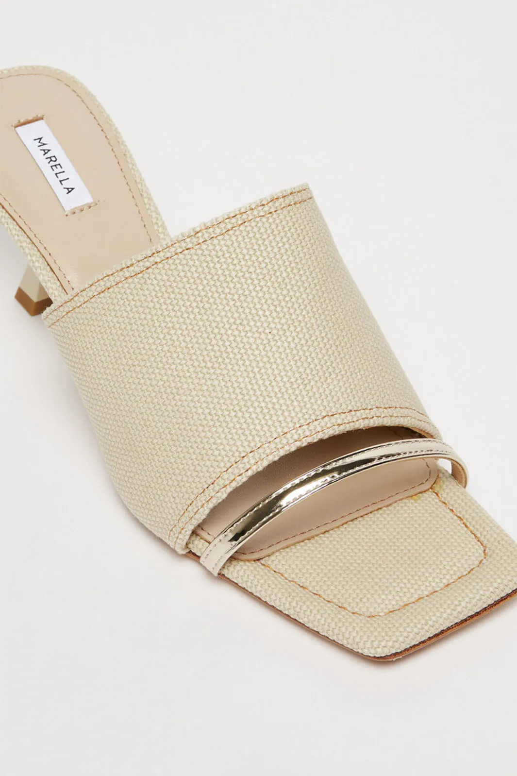 Marella Shoes Lisetta Beige Golden 2513521066200 001