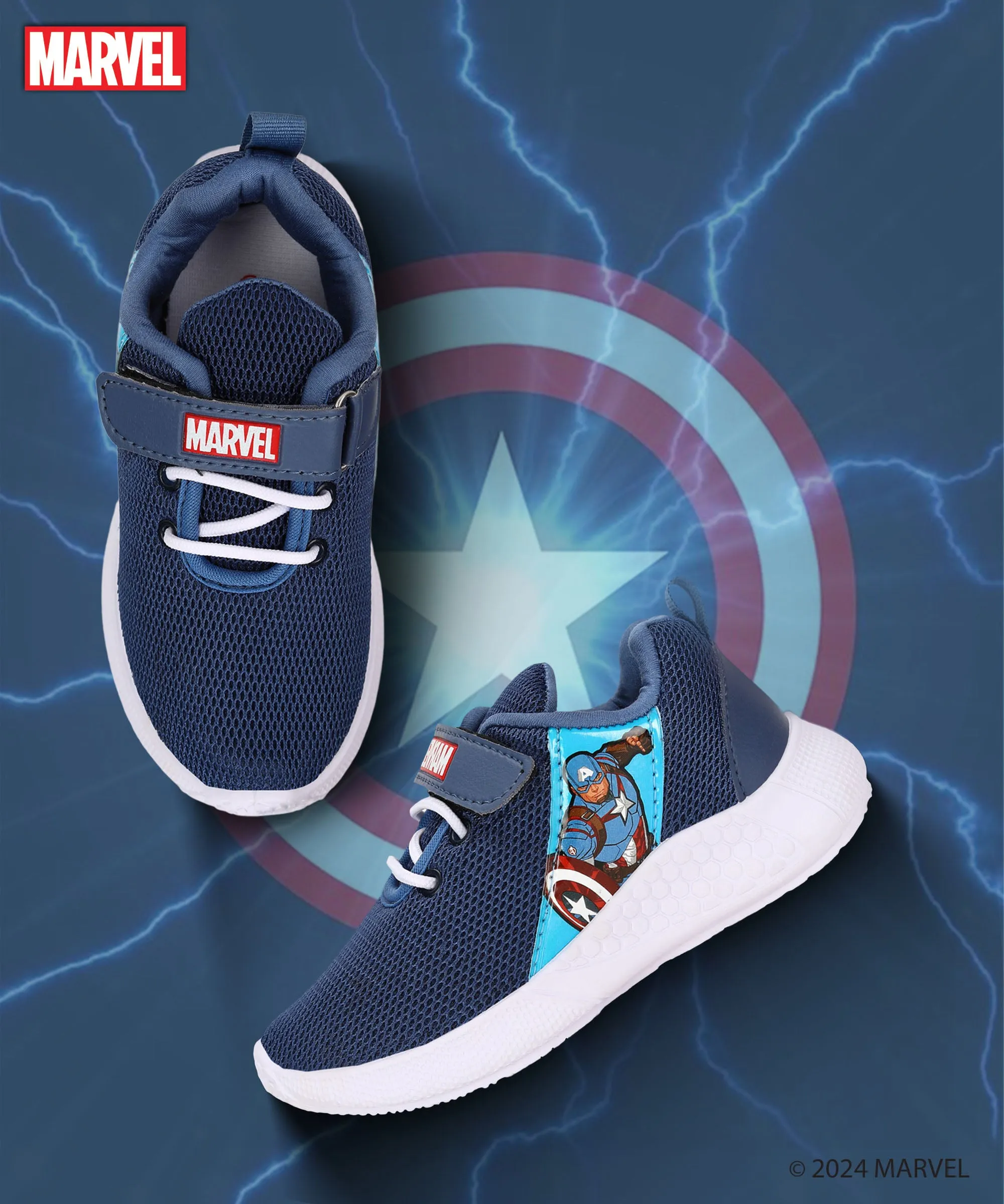 Marvel Captain America MK8011K Kids' Casual Shoes | Comfortable and Stylish Footwear for Boys | Ideal for Everyday Use