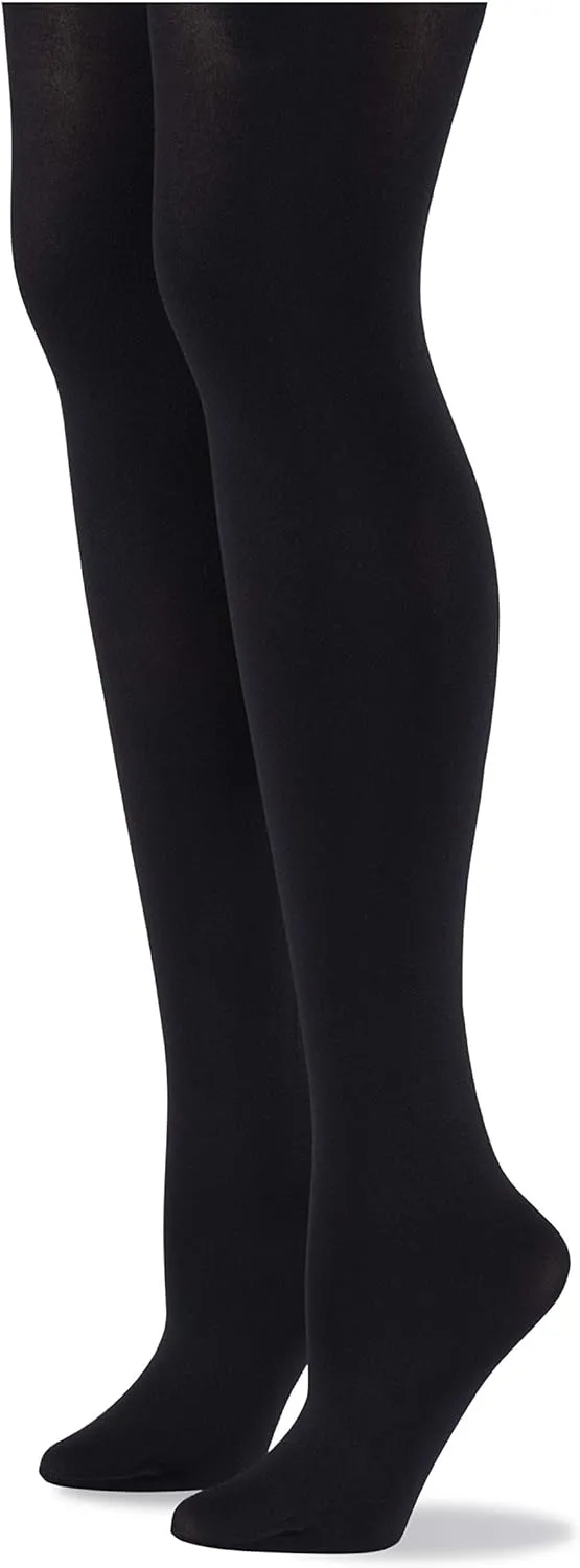 No nonsense Women’s Super Opaque Control Top Tights - Smooth & Slim - 90 Denier