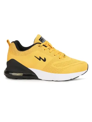 NORTH PLUS Yellow Men's Running Shoes