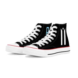 "Boricua" La Promesa BX - Mens Classic High Top Canvas Shoes