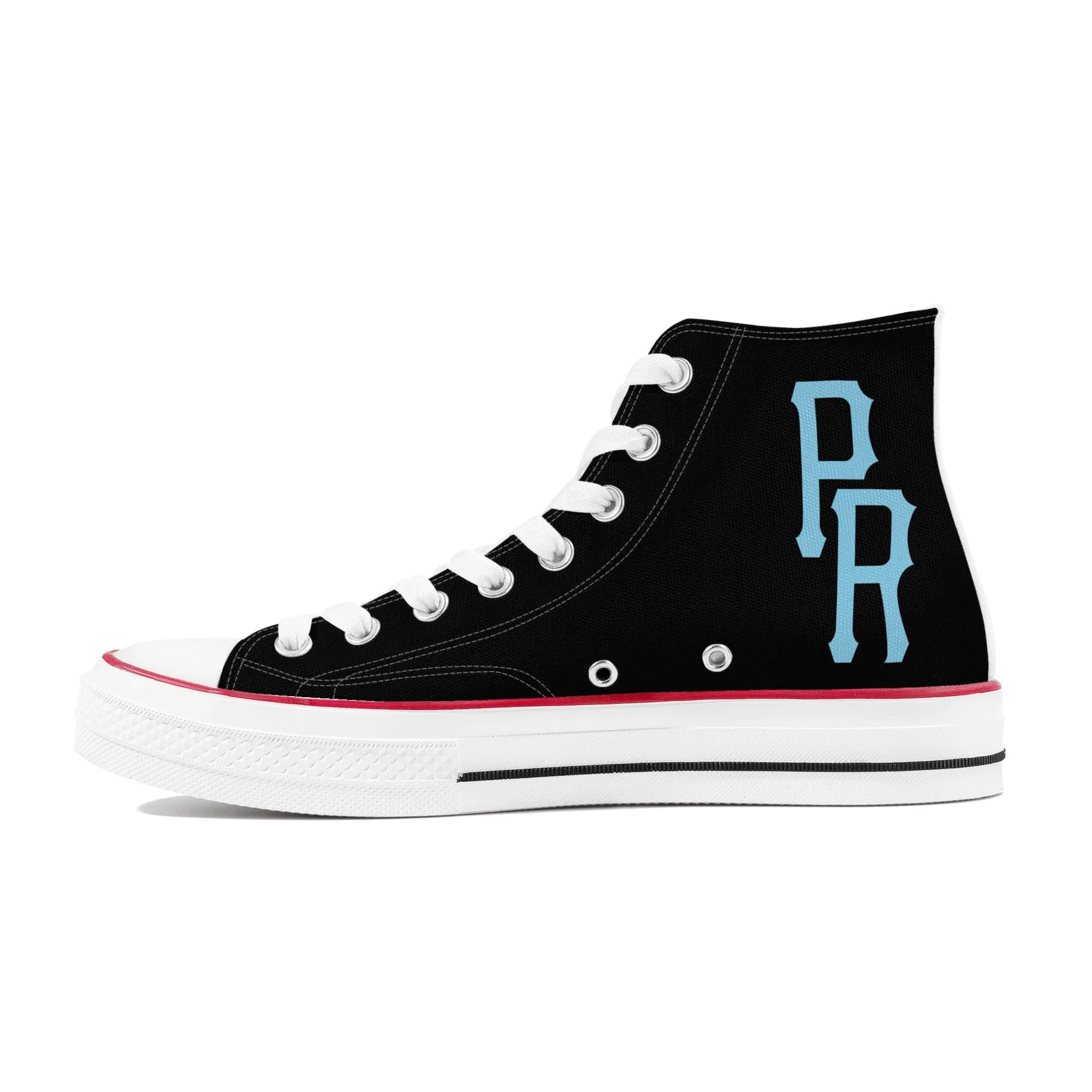 "Boricua" La Promesa BX - Mens Classic High Top Canvas Shoes