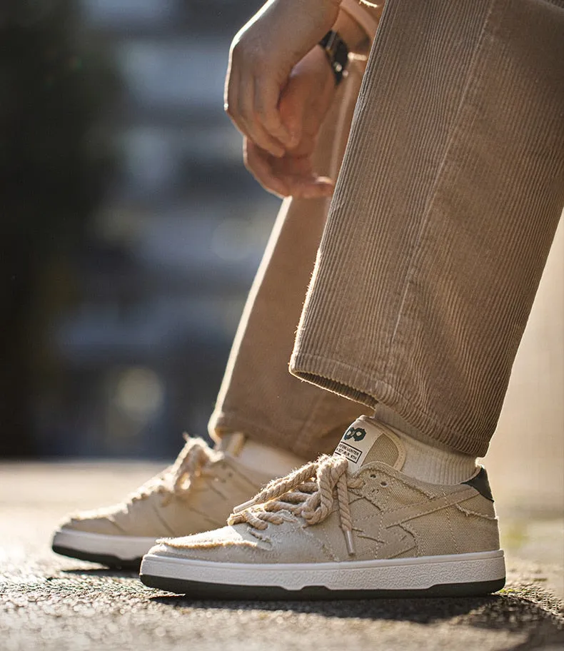 Retro Canvas Skateboard Shoes