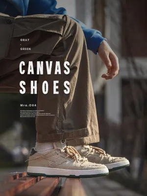 Retro Canvas Skateboard Shoes