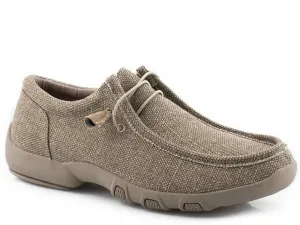 Roper Men's Tan 'Chillin' Slip-on Shoes