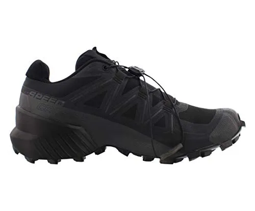 Salomon Men's Speedcross 5 Trail Running, Black/Black/Phantom, 11