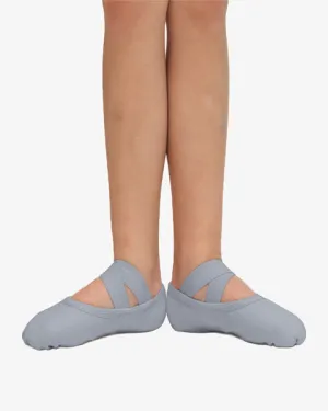 So Danca SD16 Child Bliss Light Grey Canvas Split Sole Ballet Shoe