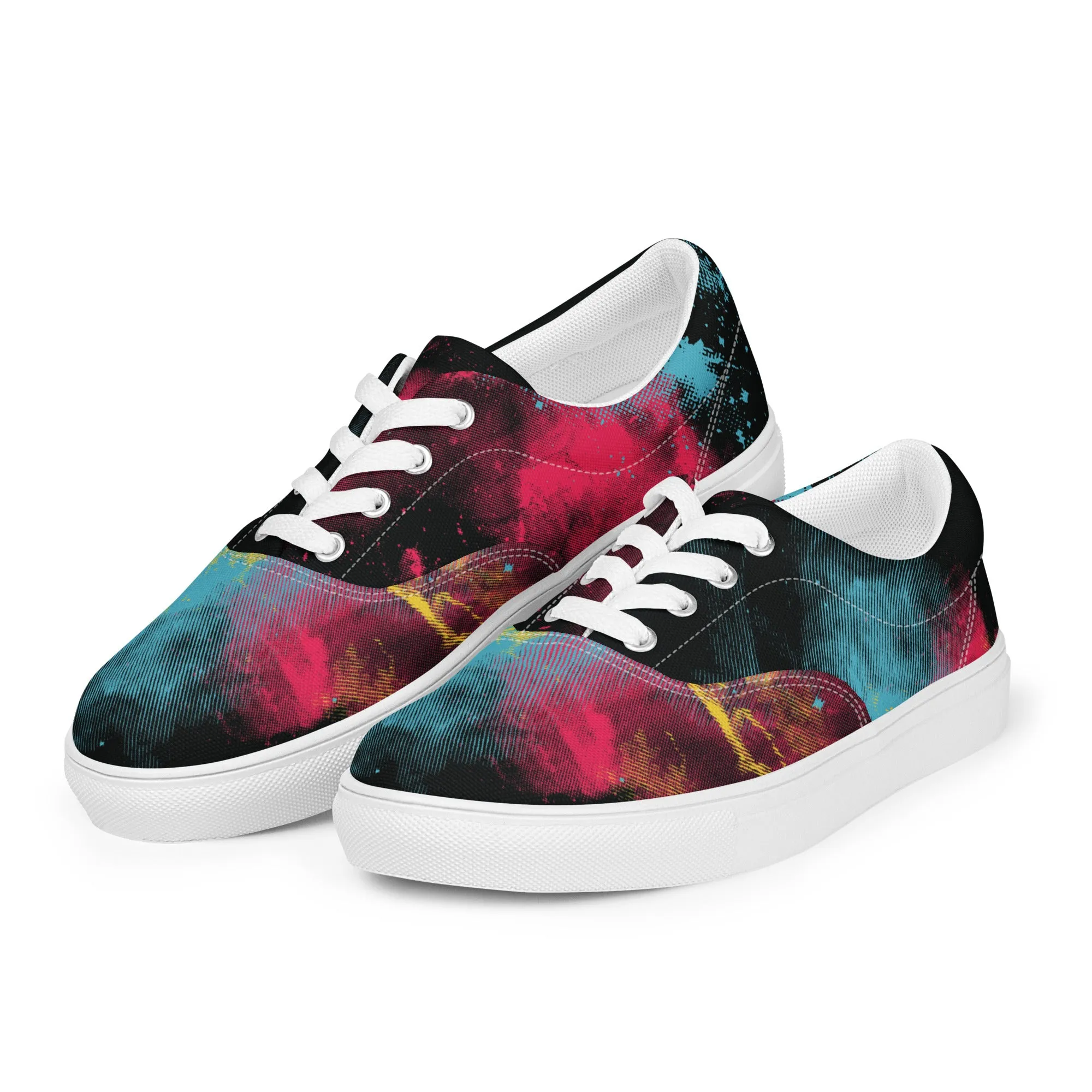 STARBURST Women’s Lace-Up Canvas Shoes