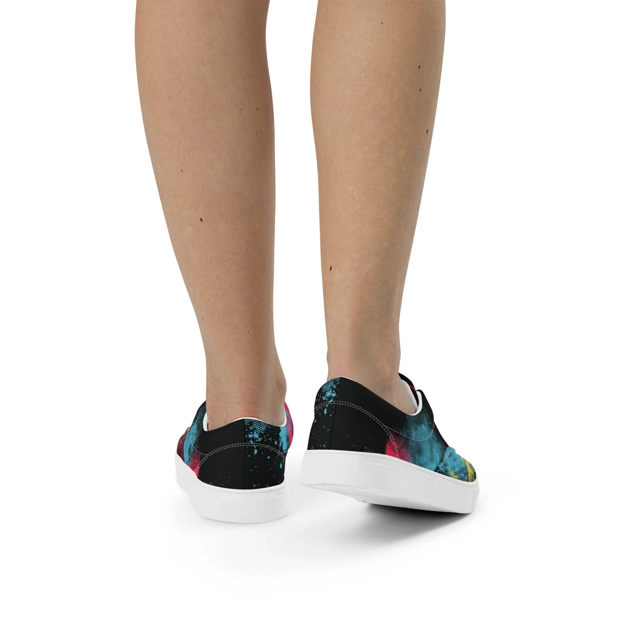 STARBURST Women’s Lace-Up Canvas Shoes