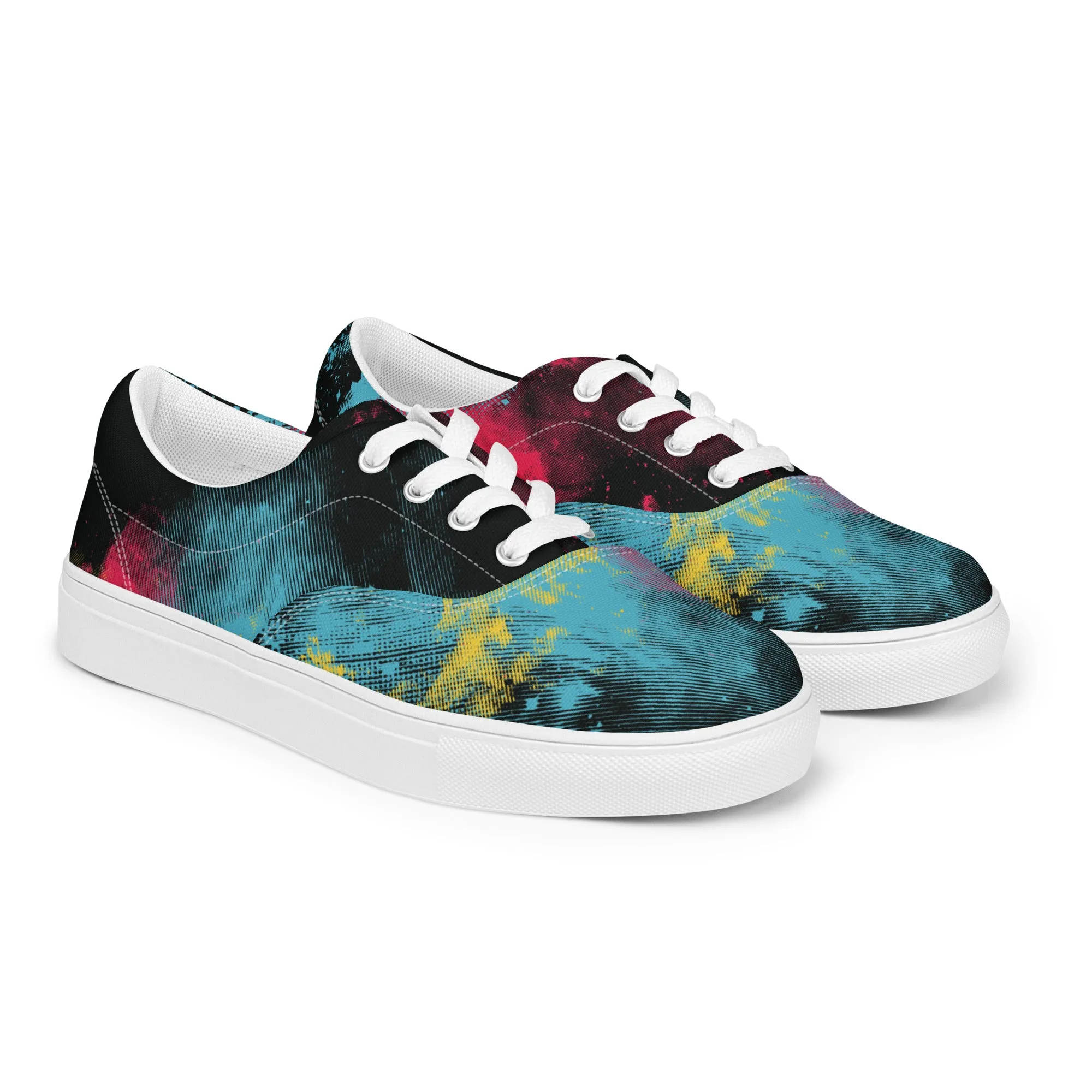 STARBURST Women’s Lace-Up Canvas Shoes