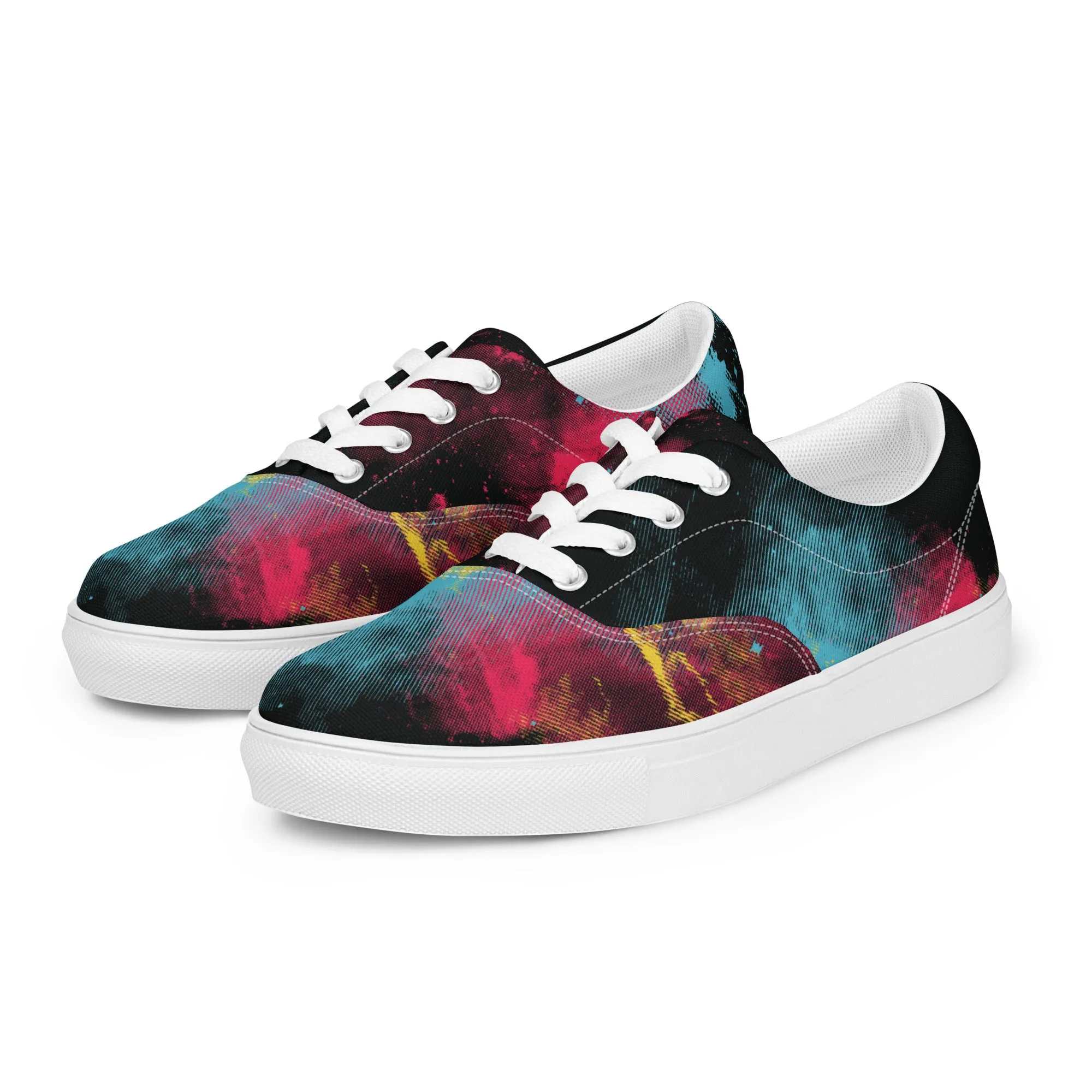 STARBURST Women’s Lace-Up Canvas Shoes