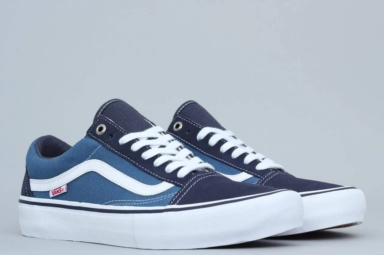 Vans Old Skool Pro Shoes Navy / STV Navy / White