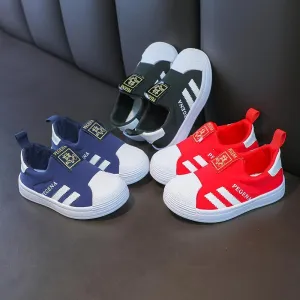 wholesale kid clothes Toddler Children's Letter Pattern Canvas Shoes Wholesale