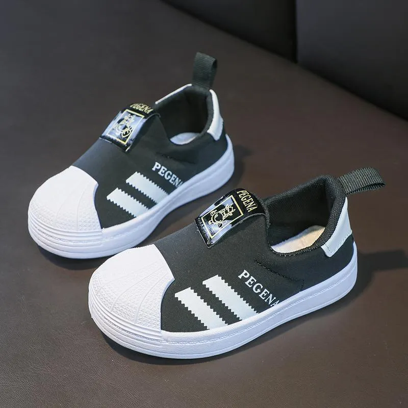 wholesale kid clothes Toddler Children's Letter Pattern Canvas Shoes Wholesale