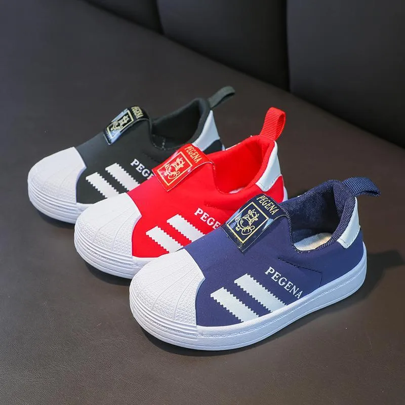 wholesale kid clothes Toddler Children's Letter Pattern Canvas Shoes Wholesale